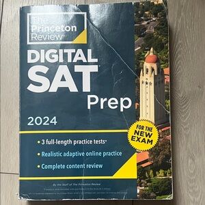 Reduced Price- The Princeton Review Digital SAT Prep Book